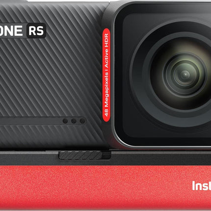 Insta360 ONE RS – Waterproof Action Camera with Interchangeable Lenses, 48MP Photo, Active HDR, AI Editing (UNBOXED) - Unboxify