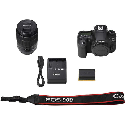 Canon EOS 90D Digital SLR Camera with 18-135 is USM Lens - Grabgear.in