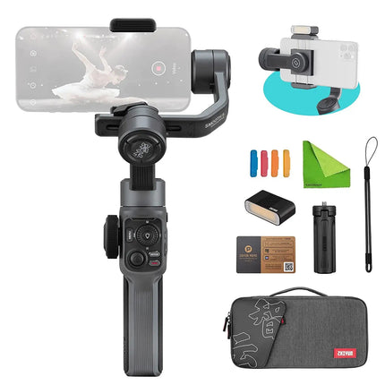 Zhiyun Smooth 5 3-Axis Focus Pull & Zoom Capability Handheld Gimbal Stabilizer (UNBOXED) - Unboxify