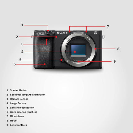 Sony Alpha ILCE-6400M 24.2MP Mirrorless Digital SLR Camera (Black) with 18-135mm Power Zoom Lens (APS-C Sensor, Real-Time Eye Auto Focus, 4K Vlogging Camera, Tiltable LCD) - Black - Unboxify