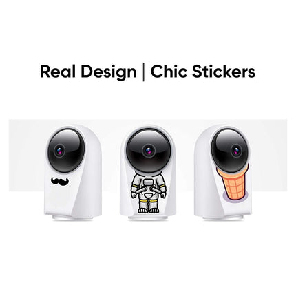 (UNBOXED) realme 360 Deg 1080p Full HD WiFi Smart Security Camera (White) | Alexa Enabled | 2-Way Audio | Night Vision | Motion Tracking & Intruder Alert, 7.1cm x 6.58cm x 11.43cm (RMH2001) - Grabgear.in