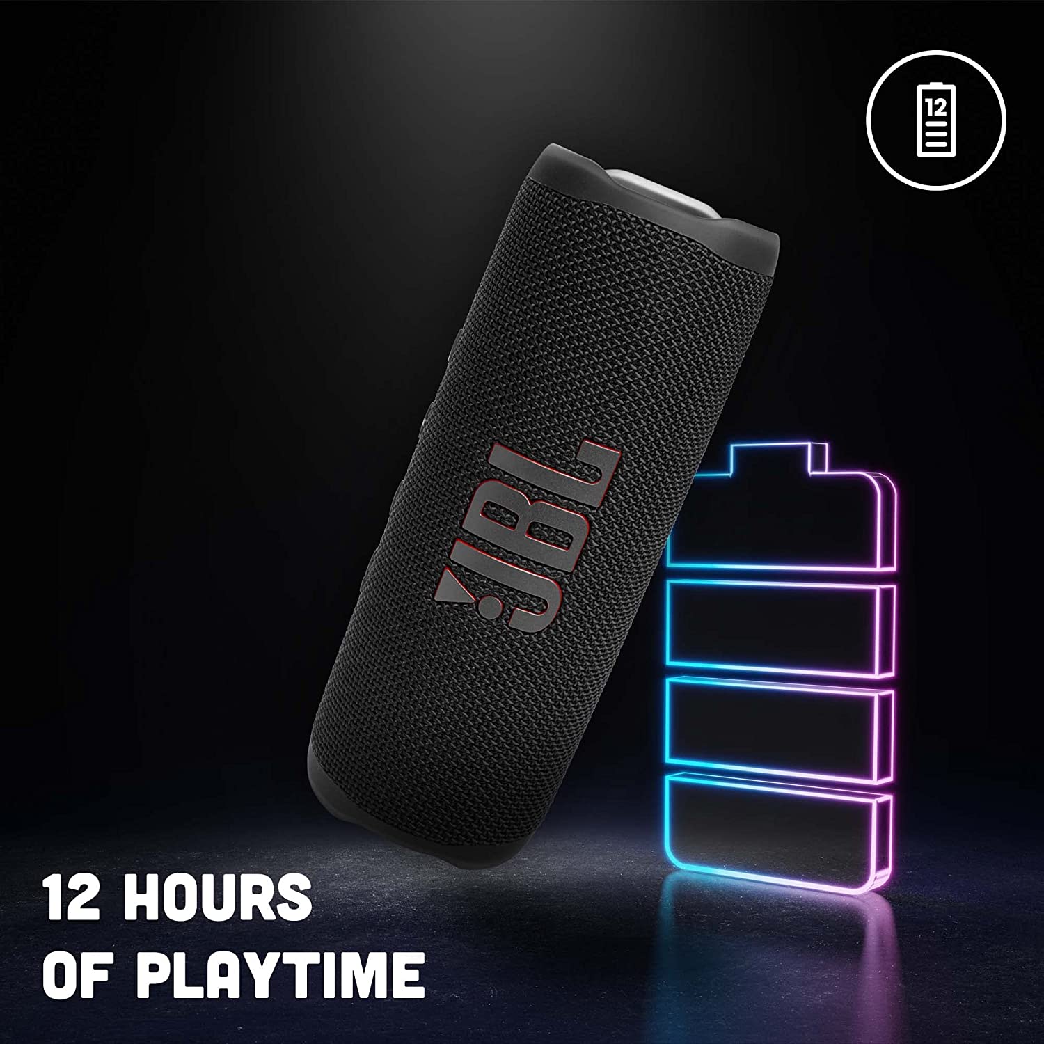 Refurbished) JBL Pulse 5, Wireless Portable Bluetooth Speaker, 40 Watt,  Customized 360° Lightshow Portable App, Pro Sound, Deep Bass, 12 Hours  Playtime, PartyBoost, IP67 Waterproof & Dustproof (Black) : :  Electronics