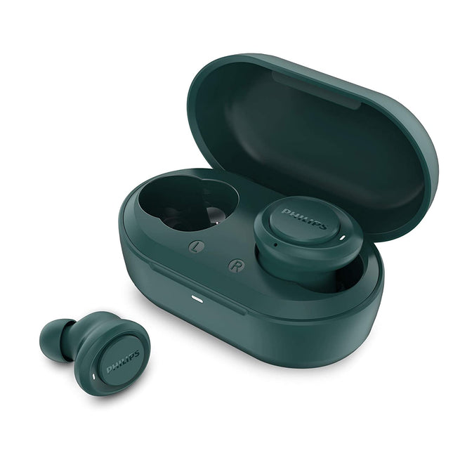 (UNBOXED) Philips Audio TAT1225 True Wireless Bluetooth Headphones (TWS) with 18 Hours Playtime (6+12) IPX4, Voice Assistant, Noise and Echo Cancellation (Blue) - Unboxify