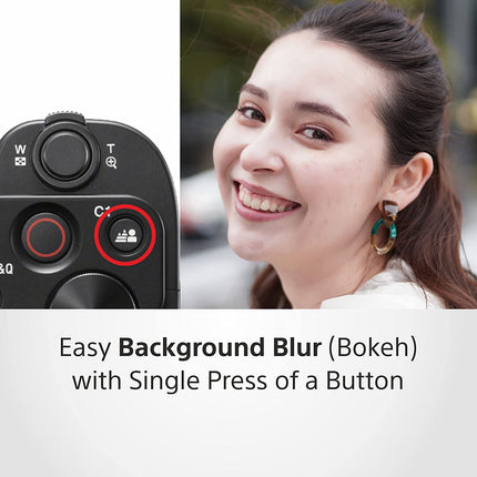 Sony Alpha ZV-E10L 24.2 Mega Pixel Interchangeable-Lens Mirrorless vlog Camera with 16-50 mm Lens, Made for Creators (APS-C Sensor, Advanced Autofocus, Clear Audio, 4K Movie Recording) - Black, Compact - Unboxify
