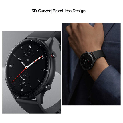 Amazfit GTR 2 Smart Watch, 1.39" AMOLED Display, SpO2 & Stress Monitor, Built-in Alexa, Built-in GPS, Bluetooth Phone Calls, 3GB Music Storage, 14-Day Battery Life, 90 Sports Modes - Grabgear.in