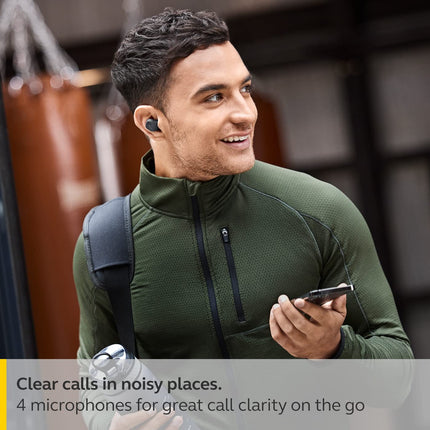 Jabra Elite 4 Active in-Ear Bluetooth Earbuds - True Wireless Ear Buds with Secure Active Fit, 4 Built-in Microphones, Active Noise Cancellation and Adjustable HearThrough Technology - Unboxify