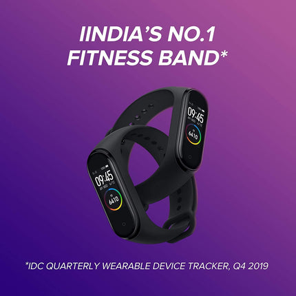 Mi Smart Band 4- India's No.1 Fitness Band, Up-to 20 Days Battery Life - Grabgear.in