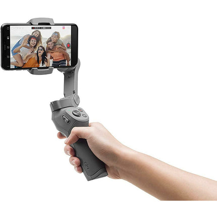 DJI Osmo Mobile 3 - 3-Axis Smartphone Gimbal Handheld Stabilizer Vlog Live Video for iPhone Android (Grey) - Grabgear.in