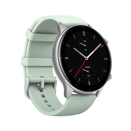 Amazfit GTR 2e SmartWatch with Curved Design, 1.39 Always-on AMOLED Display, SpO2 & Stress Monitor, Built-in Alexa,Built-in GPS, 24-Day Battery Life, 90+ Sports Models, 50+ Watch Faces - Grabgear.in