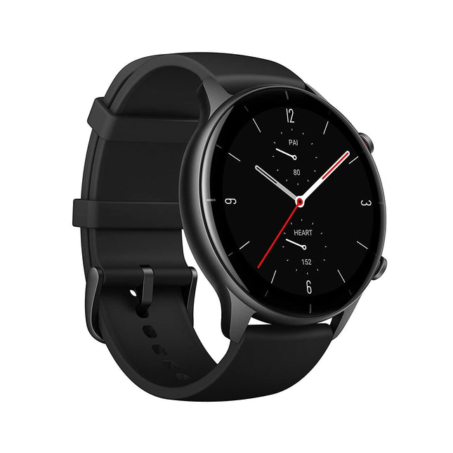Amazfit GTR 2e SmartWatch with Curved Design, 1.39 Always-on AMOLED Display, SpO2 & Stress Monitor, Built-in Alexa,Built-in GPS, 24-Day Battery Life, 90+ Sports Models, 50+ Watch Faces - Grabgear.in