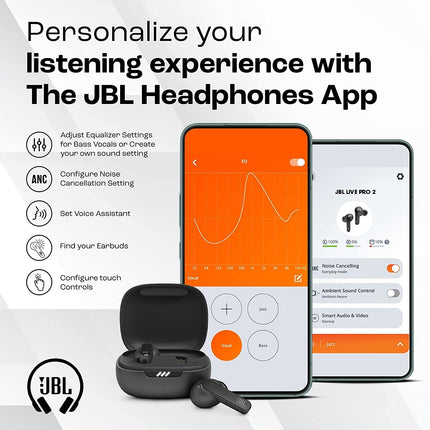 JBL Live Pro 2 True Wireless in Ear Earbuds ANC Earbuds (UNBOXED) - Unboxify