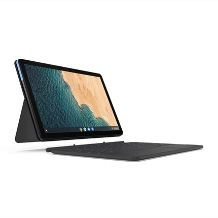 Lenovo Ideapad Duet Chromebook Tablet 25.65 cm (10.1 inch, 4 GB, 128 GB, Wi-Fi Only), Ice Blue, Iron Grey - Unboxify