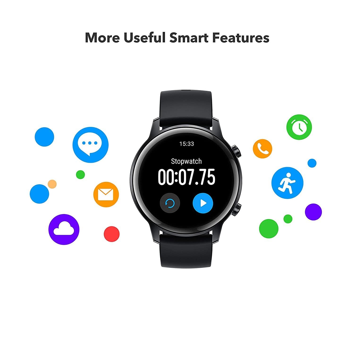 HONOR Magic Watch (42 mm) Always On AMOLED Display, SpO2, 15