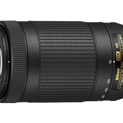 Nikon AF-P DX NIKKOR 70-300 mm f/4.5-6.3G ED VR Lens for DSLR Cameras (Black) (UNBOXED) - Unboxify