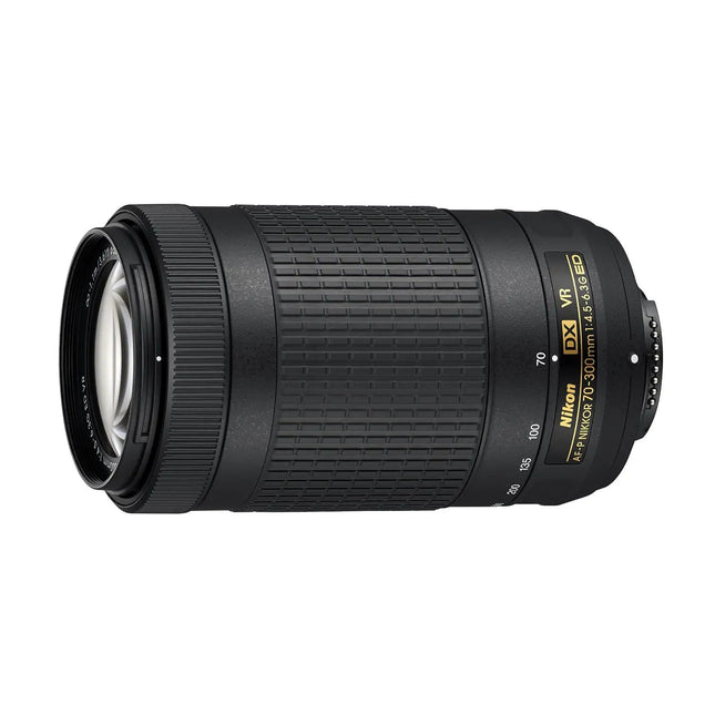 Nikon AF-P DX NIKKOR 70-300 mm f/4.5-6.3G ED VR Lens for DSLR Cameras (Black) (UNBOXED) - Unboxify