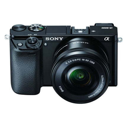Sony Alpha ILCE 6000L 24.3 MP Mirrorless Digital SLR Camera with 16-50 mm (APS-C Sensor, Fast Auto Focus, Eye AF, Light Weight) - Black (UNBOXED) - Unboxify
