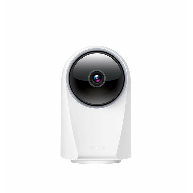 (UNBOXED) realme 360 Deg 1080p Full HD WiFi Smart Security Camera (White) | Alexa Enabled | 2-Way Audio | Night Vision | Motion Tracking & Intruder Alert, 7.1cm x 6.58cm x 11.43cm (RMH2001) - Grabgear.in