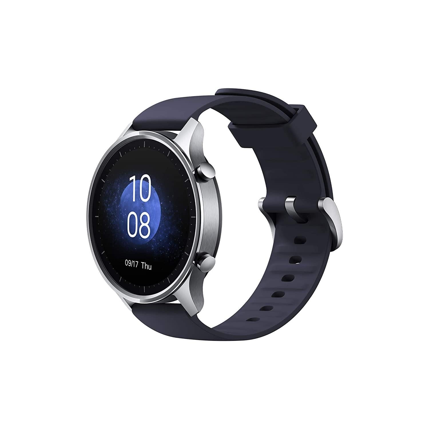 Mi Watch AMOLED Screen,5ATM Water Resistant,VO2 Max,First Beat Motion Algorithm,Stress Sleep Management, Midnight Black