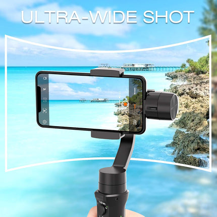 hohem iSteady Mobile Plus 3 Axis Handheld Smartphone Gimbal Stabilizer for iPhones, Android Phones Featuring Video Stabilizer with Inspection Mode, Sport Mode, Face Object Tracking, Motion Time-Lapse (UNBOXED) - Unboxify