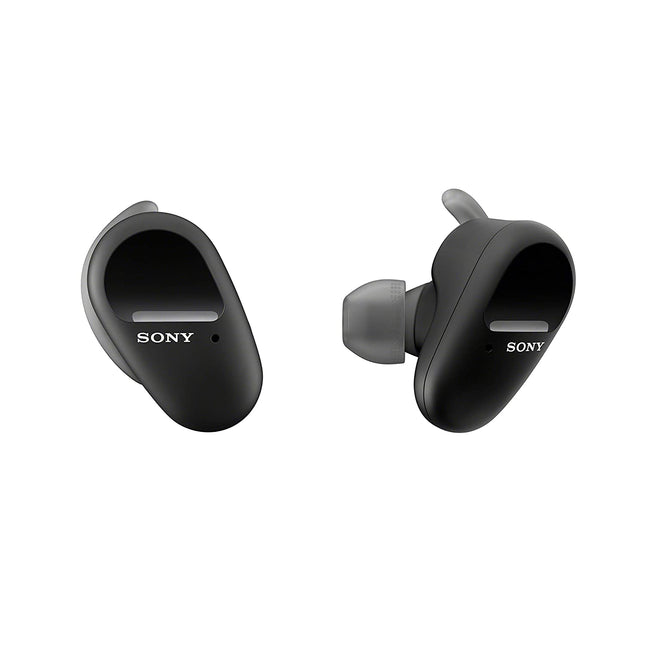 Sony WF-SP800N Bluetooth Truly Wireless in Ear Earbuds with Mic (Black) - Unboxify
