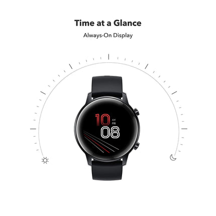 HONOR Magic Watch 2 (42 mm) Always On AMOLED Display, SpO2, 15 Workout Modes, Music Playback & In-Built Storage, Female Cycle & Sleep & HR Monitor, Personalized Watch Face, 7-Days Battery - Grabgear.in