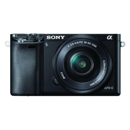 Sony Alpha ILCE 6000L 24.3 MP Mirrorless Digital SLR Camera with 16-50 mm (APS-C Sensor, Fast Auto Focus, Eye AF, Light Weight) - Black - Grabgear.in