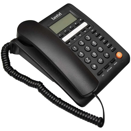 (UNBOXED) Beetel M59 CLI Corded Phone (Black) - Grabgear.in