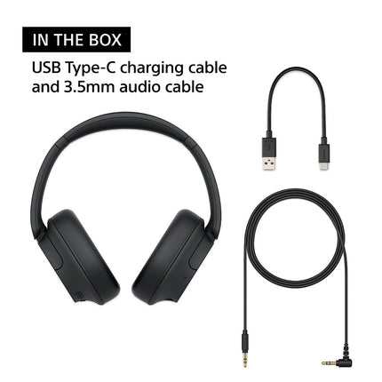 Sony WH-CH720N, Wireless Over-Ear Active Noise Cancellation Headphones with Mic (UNBOXED) - Unboxify