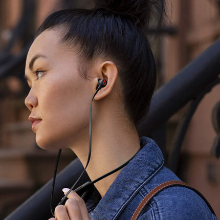 Beats Flex Wireless Earphones – Apple W1 Headphone Chip, Magnetic Earbuds, Class 1 Bluetooth, 12 Hours of Listening Time, Built-in Microphone - Grabgear.in