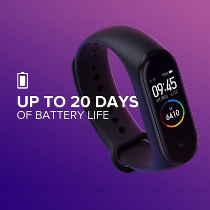 Mi Smart Band 4- India's No.1 Fitness Band, Up-to 20 Days Battery Life - Grabgear.in