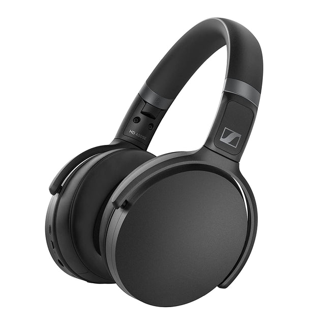 Sennheiser HD 450SE Bluetooth 5.0 Wireless Headphone with Alexa Built-in - Active Noise Cancellation, 30-Hour Battery Life, USB-C Fast Charging, Foldable - Black - Unboxify