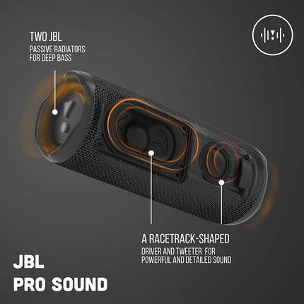 JBL Flip 6 Wireless Portable Bluetooth Speaker Pro Sound, Upto 12 Hours Playtime, IP67 Water & Dustproof, PartyBoost & Personalization App - Unboxify