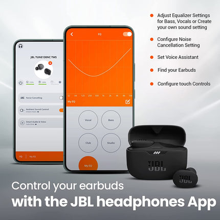 JBL Tune 130NC True Wireless in Ear Earbuds Active Noise Cancellation (Upto 40dB) (UNBOXED) - Unboxify