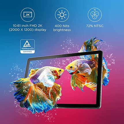 Lenovo Tab M10 FHD Plus (3rd Gen) (10.61 inch (26.94 cm), 6 GB, 128 GB), Storm Grey (UNBOXED) - Unboxify