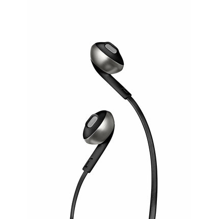 JBL T205BT Pure Bass Wireless Metal Earbud Headphones with Mic - Grabgear.in