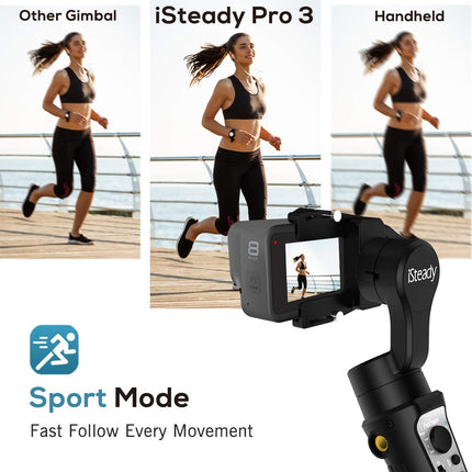 Hohem iSteady PRO 3 3-Axis Handheld Gimbal Stabilizer (UNBOXED) - Unboxify