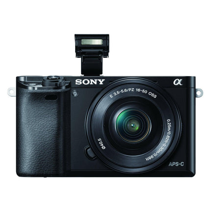 Sony Alpha ILCE 6000L 24.3 MP Mirrorless Digital SLR Camera with 16-50 mm (APS-C Sensor, Fast Auto Focus, Eye AF, Light Weight) - Black - Grabgear.in