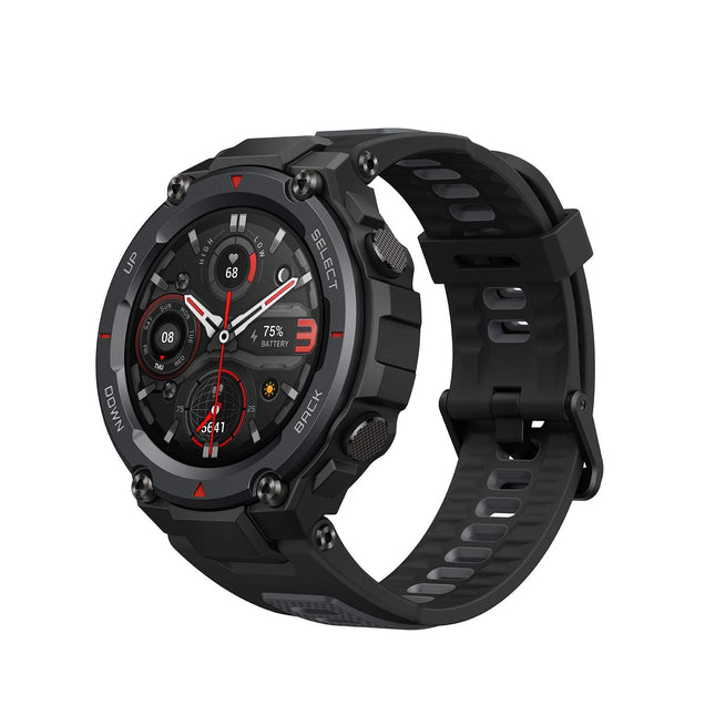 Amazfit T-Rex Pro Smartwatch Fitness Watch with SpO2, Heart Rate, Sleep Monitor, Sports Watch with Over 100 Sports Modes, 10 ATM Waterproof, 18 Day Battery Life, GPS - Unboxify