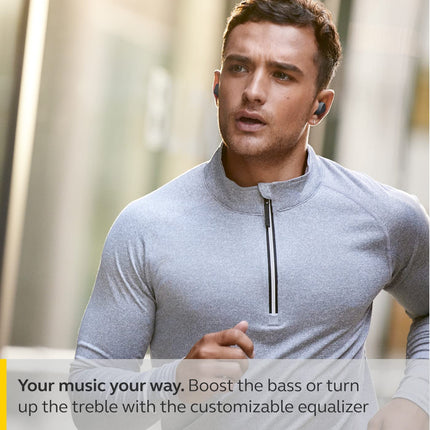 Jabra Elite 4 Active in-Ear Bluetooth Earbuds - True Wireless Ear Buds with Secure Active Fit, 4 Built-in Microphones, Active Noise Cancellation and Adjustable HearThrough Technology - Unboxify