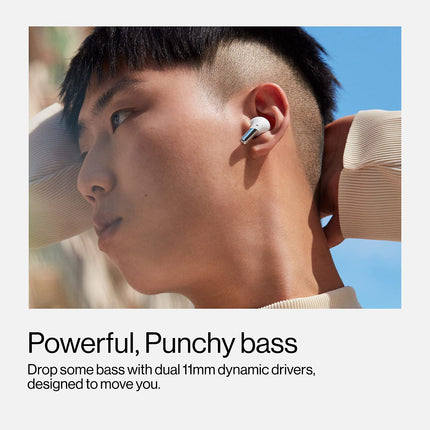 OnePlus Buds Pro Bluetooth Truly Wireless in Ear Earbuds with mic, Smart Adaptive Noise Cancellation (UNBOXED) - Unboxify