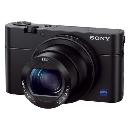 Sony RX100M3 Premium Compact Camera with 1.0-Type Exmor CMOS Sensor (Optical, DSC-RX100M3), Black (SEALED) - Unboxify