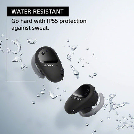 Sony WF-SP800N Bluetooth Truly Wireless in Ear Earbuds with Mic (Black) - Unboxify