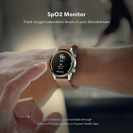 Flax Brown Honor Magicwatch Spo2 Honor Magic Watch 46 Mm 14-Days