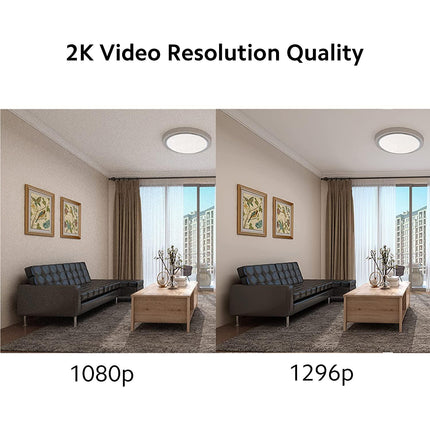 (UNBOXED) Mi 360° Home Security Camera 2K Pro with Bluetooth Gateway BLE 4.2 l 2K Super Clear Image Quality | Dual Band Wi-fi Connection l 3 Million Pixels | Full Color in Low-Light | AI Human Detection - Grabgear.in