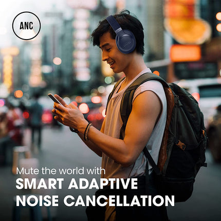JBL Live 660NC, Smart Adaptive Noise Cancelling Bluetooth Wireless Over Ear Headphones with Mic (UNBOXED) - Unboxify
