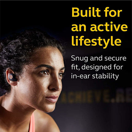 Jabra Elite 65t Active  – True Wireless Earbuds with Charging Case –  Bluetooth Earbuds with a Secure Fit and Superior Sound - Grabgear.in