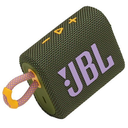 JBL Go 3, Wireless Ultra Portable Bluetooth Speaker, Pro Sound, Waterproof, Type C (UNBOXED) - Unboxify