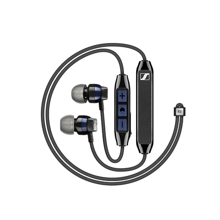 Sennheiser CX 6.00 BT Wireless In-Ear Headphones, Bluetooth 4.2 with Qualcomm Apt-X, 6-Hour Battery Life, 1.5 Hour Fast USB Charging - Grabgear.in