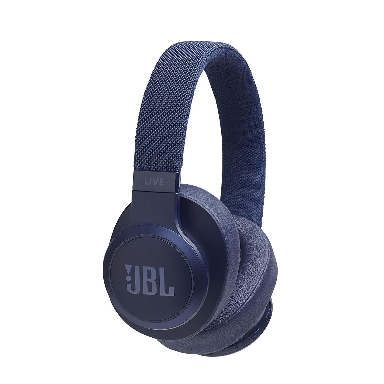JBL Live 500BT Wireless Over-Ear Voice Enabled Headphones with Alexa