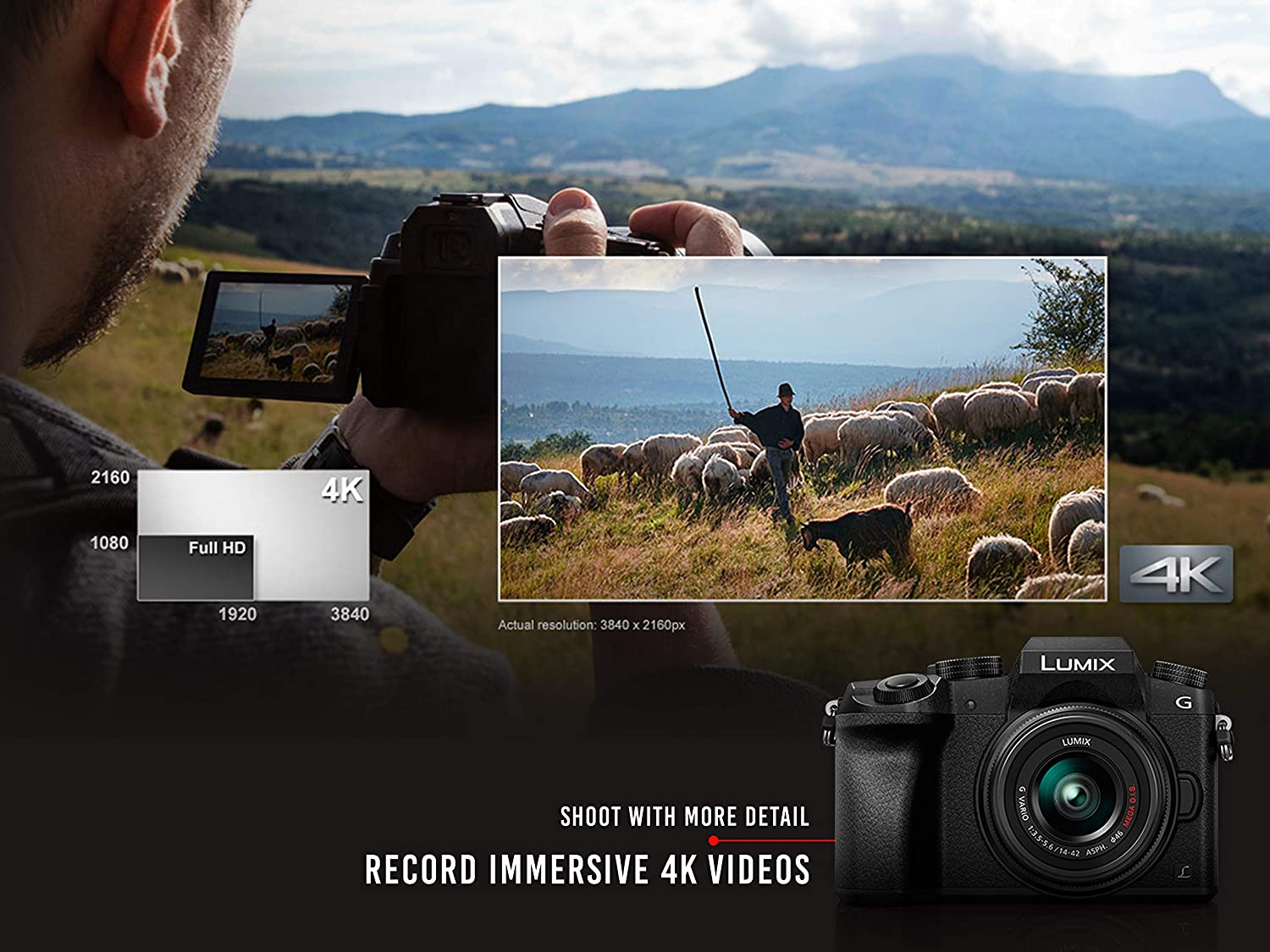 Panasonic LUMIX G7 MP 4K Mirrorless Interchangeable Lens